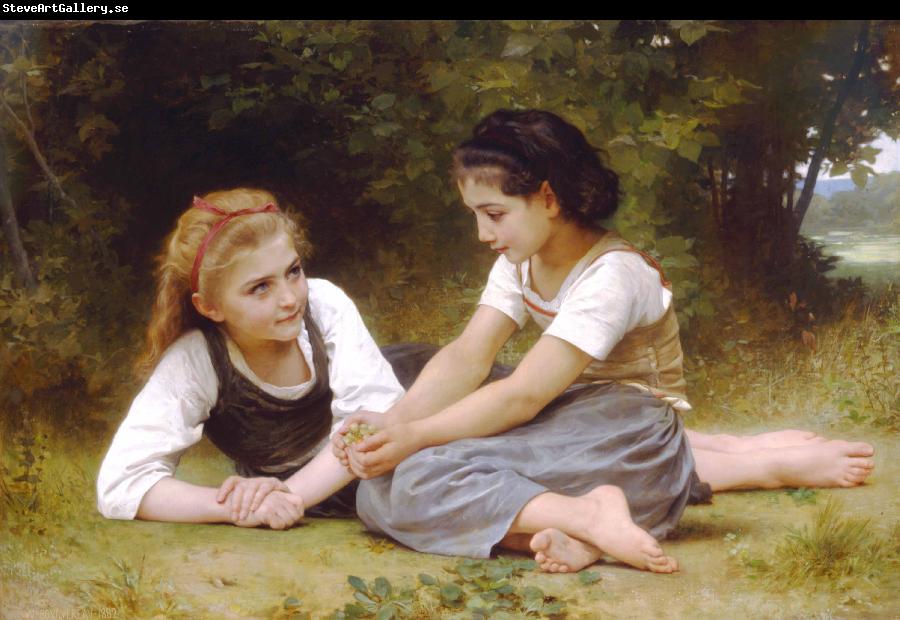 William-Adolphe Bouguereau The Nut Gatherers